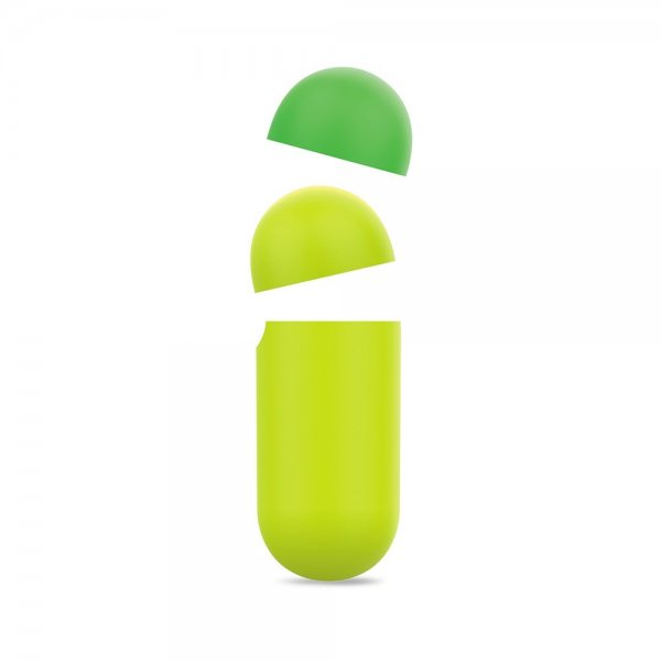 AirPods 1/2 Case Icon Yellow
