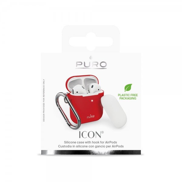 AirPods 1/2 Case Icon Red