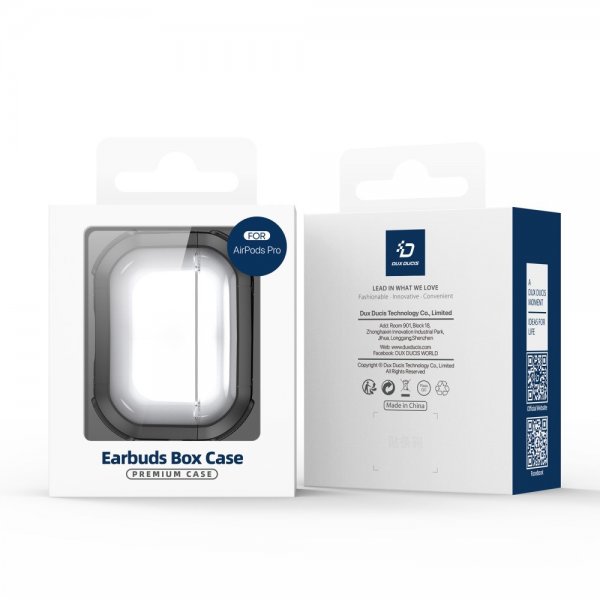 AirPods 1/2 Case PECD Series Black