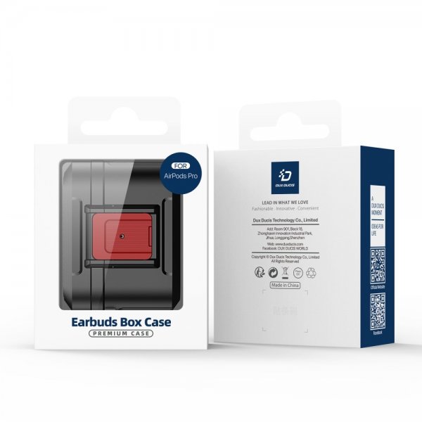 AirPods 1/2 Case PECH Series Red