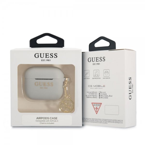 AirPods 3 Case Classic Logo 4G Charm Gray