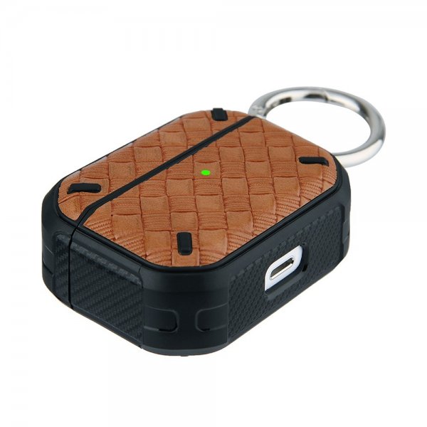AirPods 3 Case Weave Texture Brown