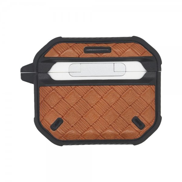 AirPods 3 Case Weave Texture Brown