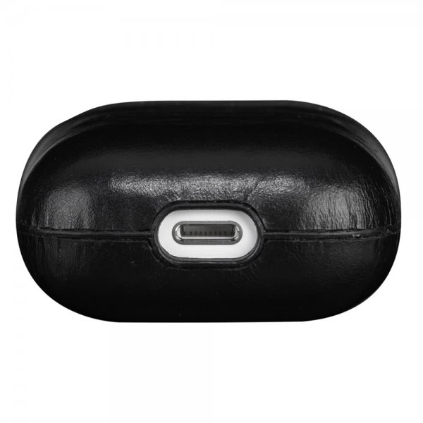 AirPods (1/2) Case Copenhagen Genuine Leather Black