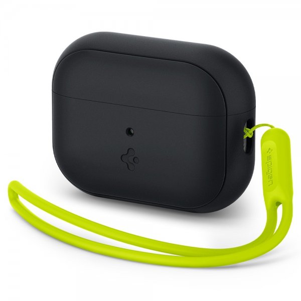 AirPods Pro 2 Case Silicone Fit + Strap Black