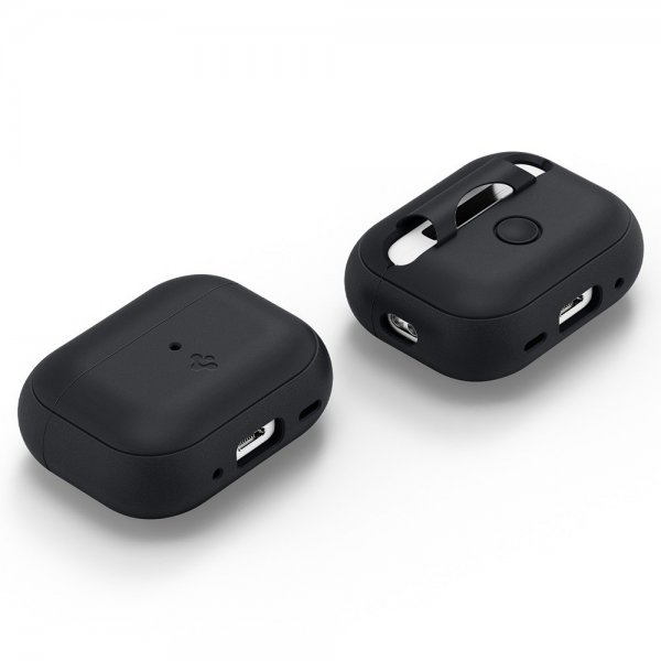AirPods Pro 2 Case Silicone Fit + Strap Black