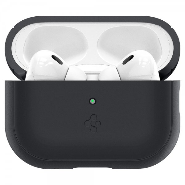 AirPods Pro 2 Case Silicone Fit + Strap Black