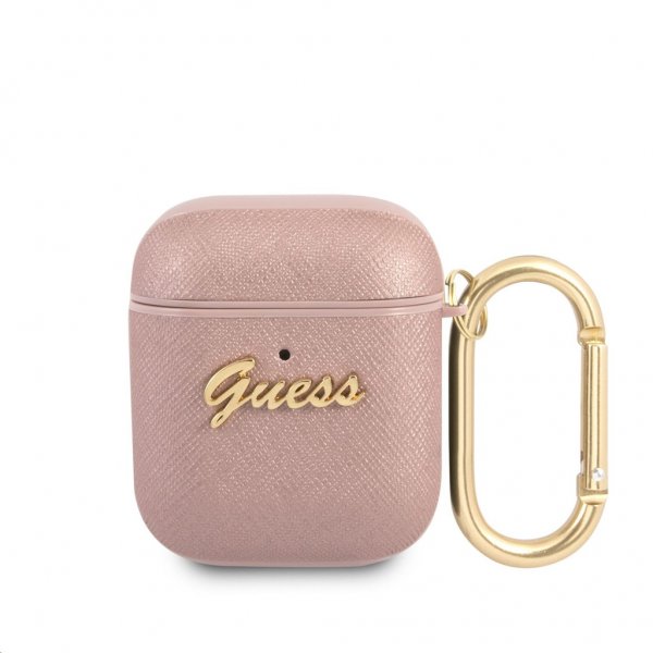 AirPods (1/2) Case Saffiano Pink