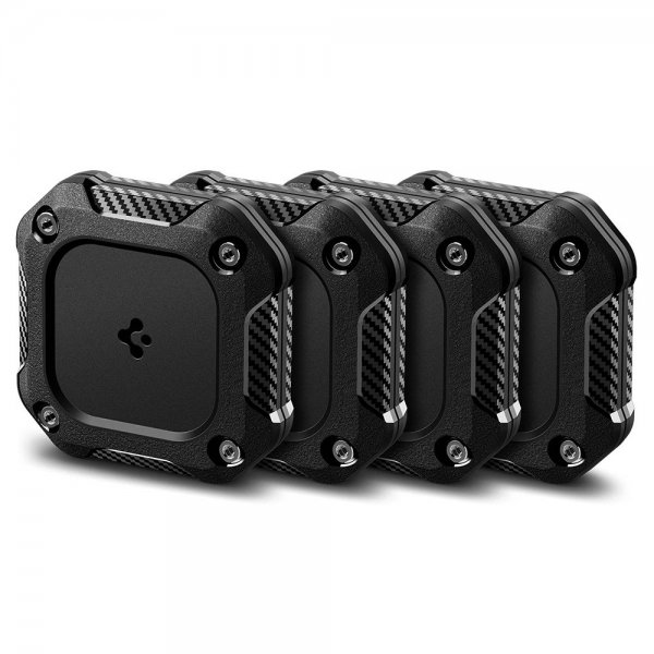 AirTag Holder Tough Armor IP 4-pack Black