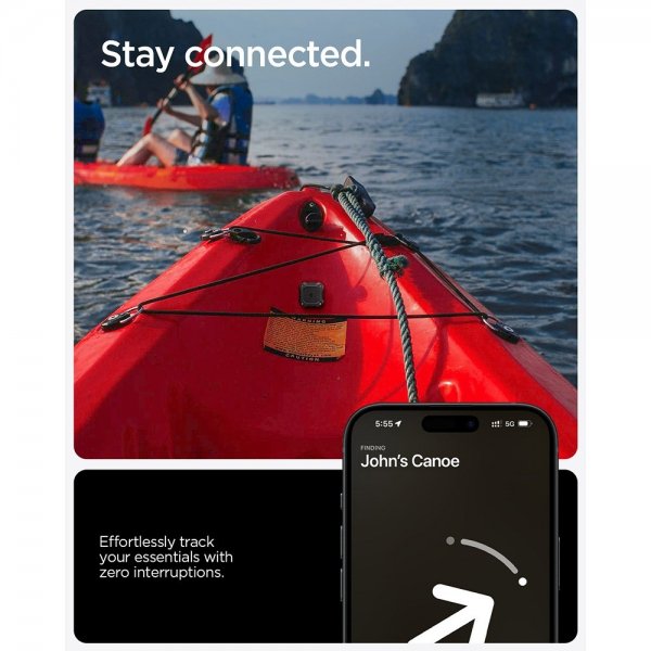 AirTag Holder Tough Armor IP 4-pack Black
