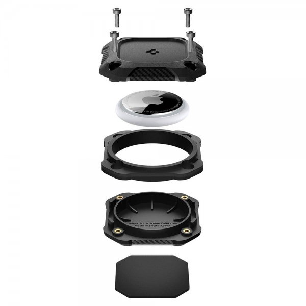 AirTag Holder Tough Armor IP 4-pack Black