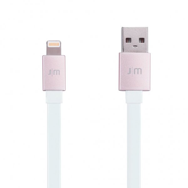 Cable AluCable Flat USB-A/Lightning 1.2m Rose gold