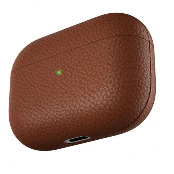 AirPods Pro Case PodSkinz Genuine leather Brown