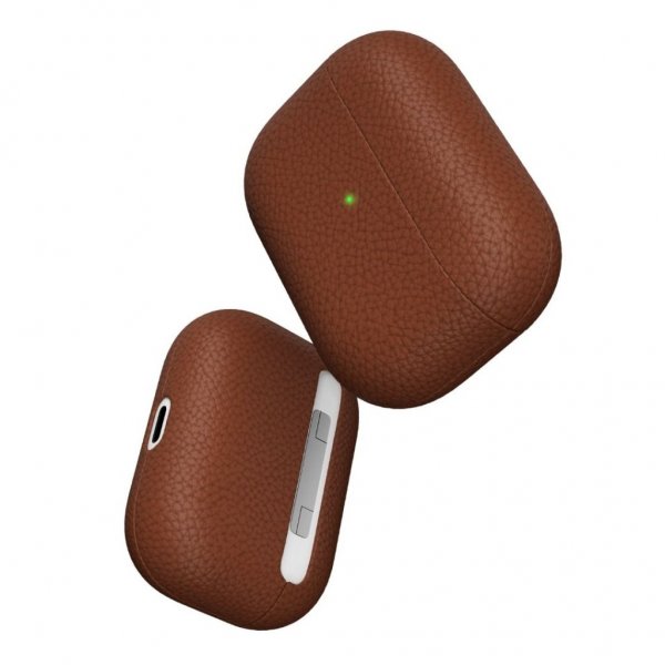 AirPods Pro Case PodSkinz Genuine leather Brown