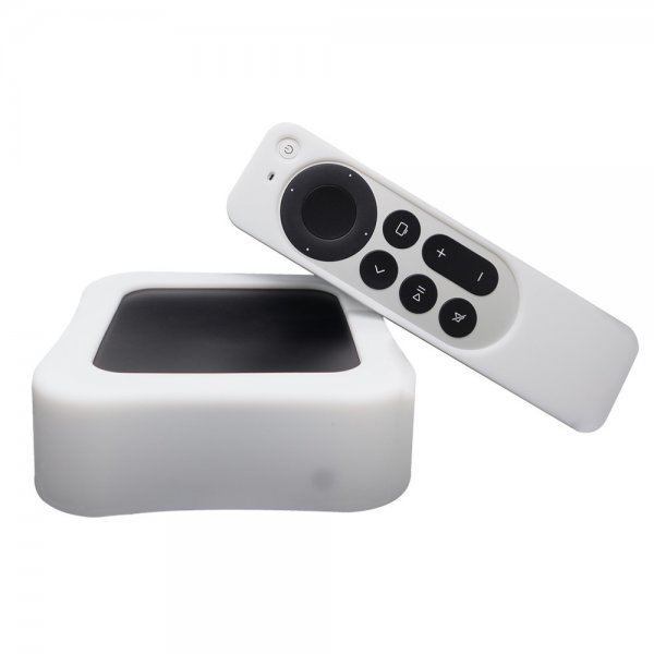 Apple TV 4K 2022 Case Silicone White