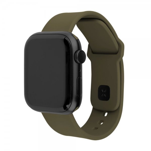 Apple Watch 38/40/41/42mm Band Silicone Sporty Strap Olive green