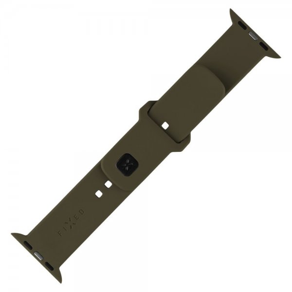 Apple Watch 38/40/41/42mm Band Silicone Sporty Strap Olive green
