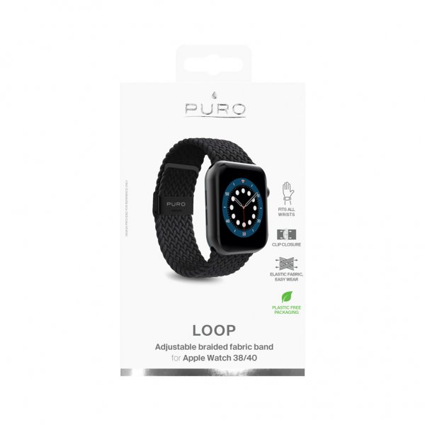 Apple Watch 38/40/41/42mm Band Loop Black