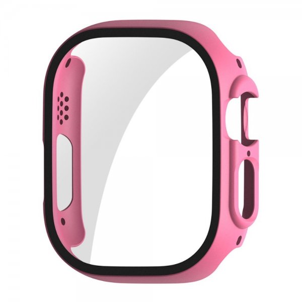 Apple Watch Ultra Case with Built-in Screen Protector Pink