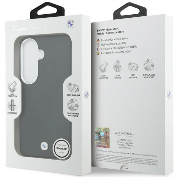 Samsung Galaxy S26 Case Metal Logo MagSafe Black