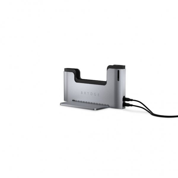 Vertical Dock for 15" Macbook Pro Silver