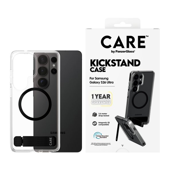 Samsung Galaxy S26 Ultra Case Kickstand MagSafe Transparent