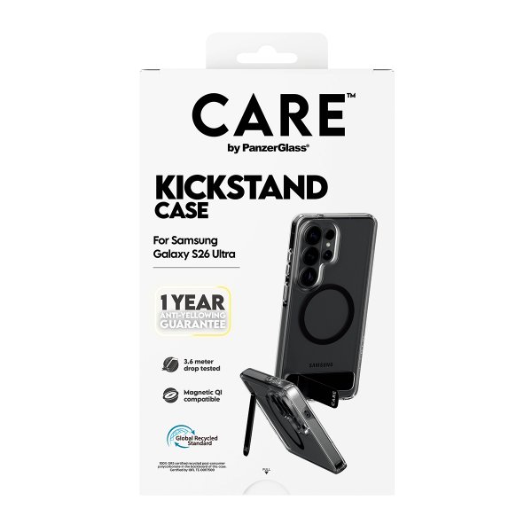 Samsung Galaxy S26 Ultra Case Kickstand MagSafe Transparent