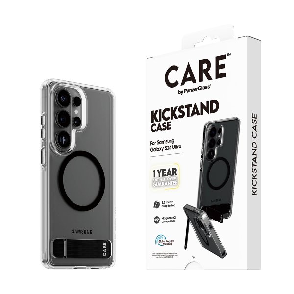 Samsung Galaxy S26 Ultra Case Kickstand MagSafe Transparent