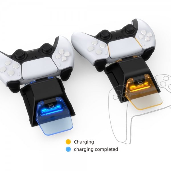 Dual PS5 DualSense Controller Charger