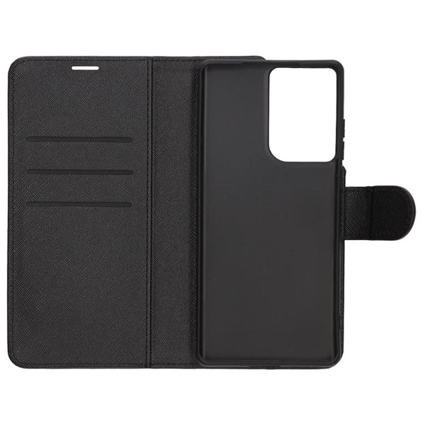 Motorola Edge 50 Fusion Cover 2 Card Slots Black