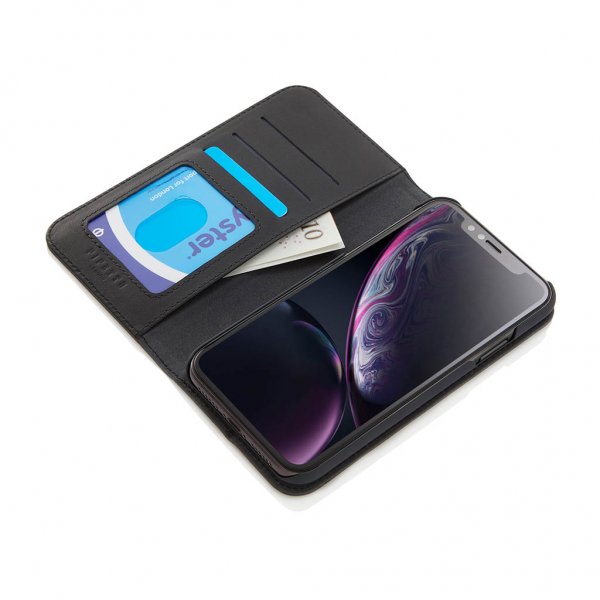 iPhone Xr Cover Magnetic Folio Black