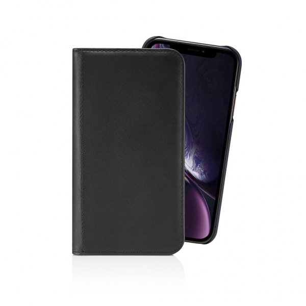 iPhone Xr Cover Magnetic Folio Black