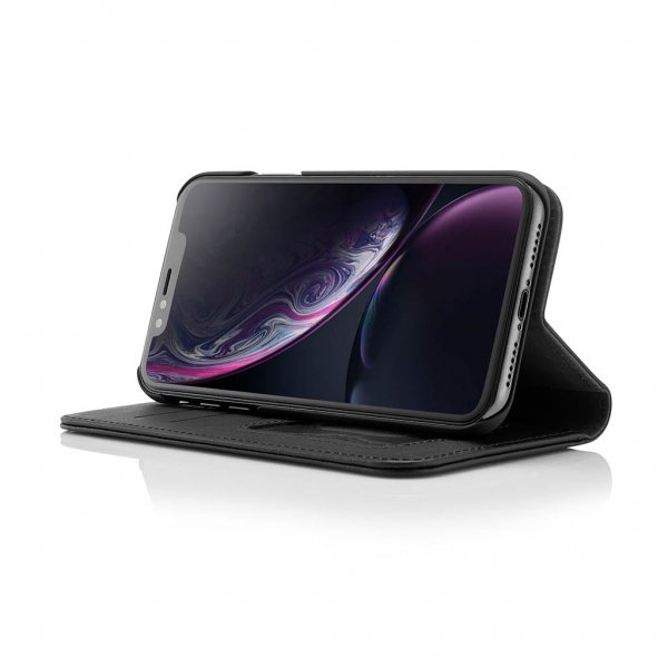 iPhone Xr Cover Magnetic Folio Black