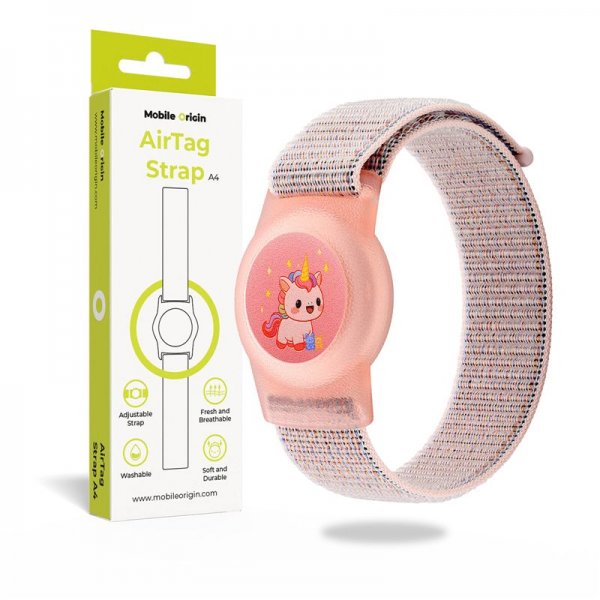 AirTag Band Nylon Unicorn