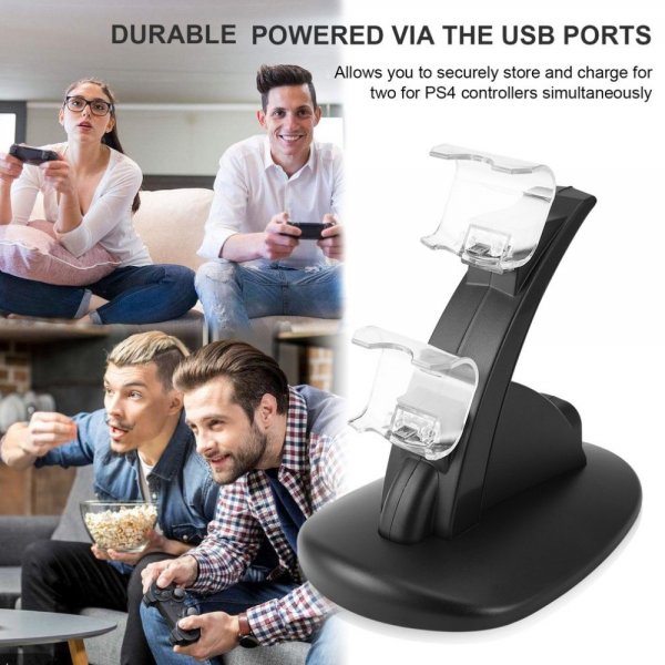 Charging Stand for 2 PlayStation 4 Controllers
