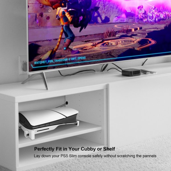PlayStation 5 Slim (Digital/Disc Edition) Stand White