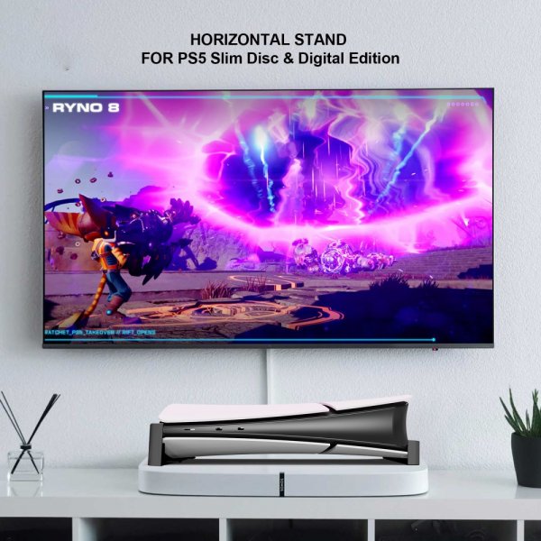 PlayStation 5 Slim (Digital/Disc Edition) Stand Black