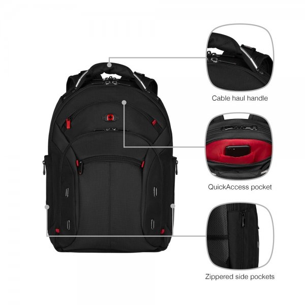 Gigabyte 16" Computer Backpack Black