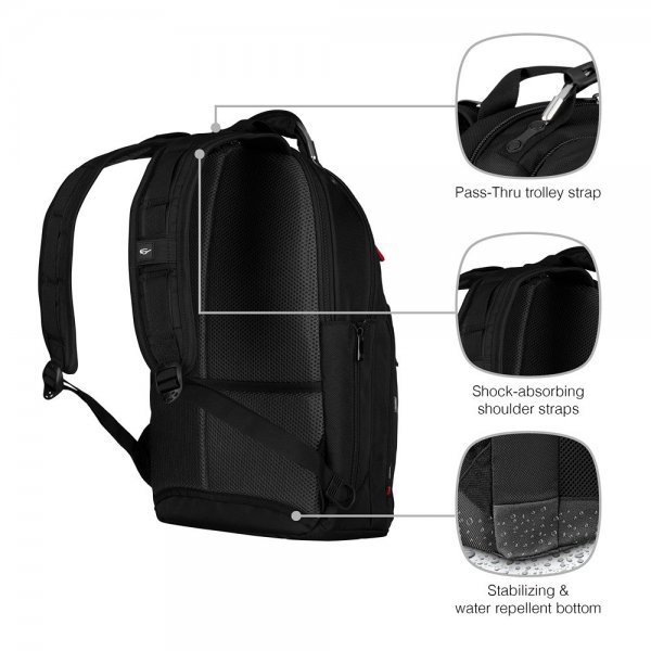 Gigabyte 16" Computer Backpack Black