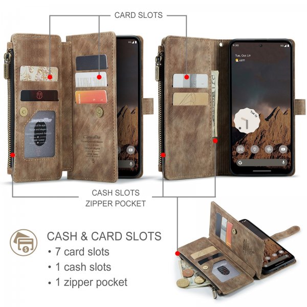 Google Pixel 9/9 Pro/Pixel 10/10 Pro Cover C30 Series Brown