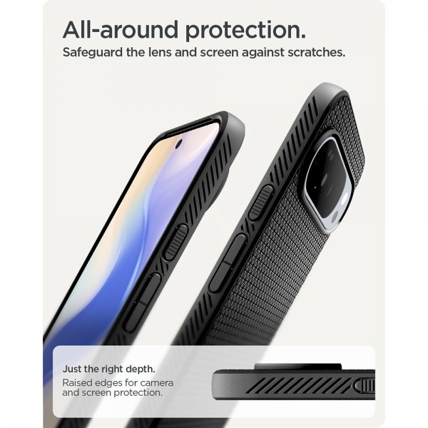 Google Pixel 10 Pro XL Case Liquid Air Matte Black