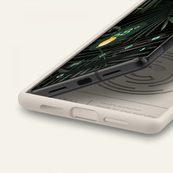 Google Pixel 6 Pro Case Stone Cream