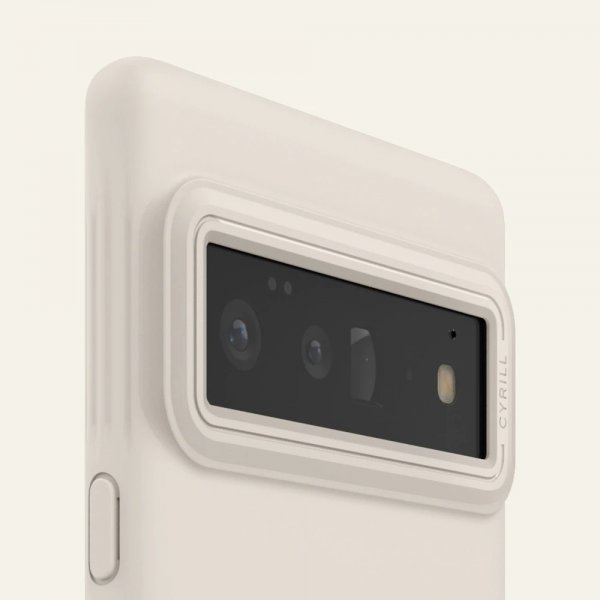 Google Pixel 6 Pro Case Stone Cream