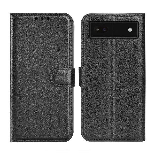 Google Pixel 6a Cover with Stand Black