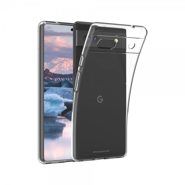 Google Pixel 6a Case Greenland Transparent