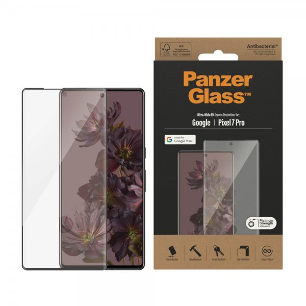 Google Pixel 7 Pro Screen Protector Ultra-Wide Fit