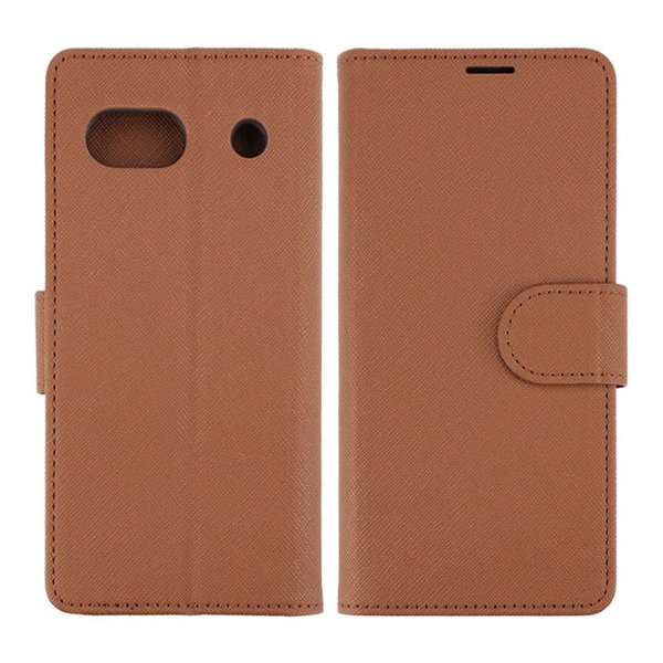 Google Pixel 7a Cover with Stand Brown