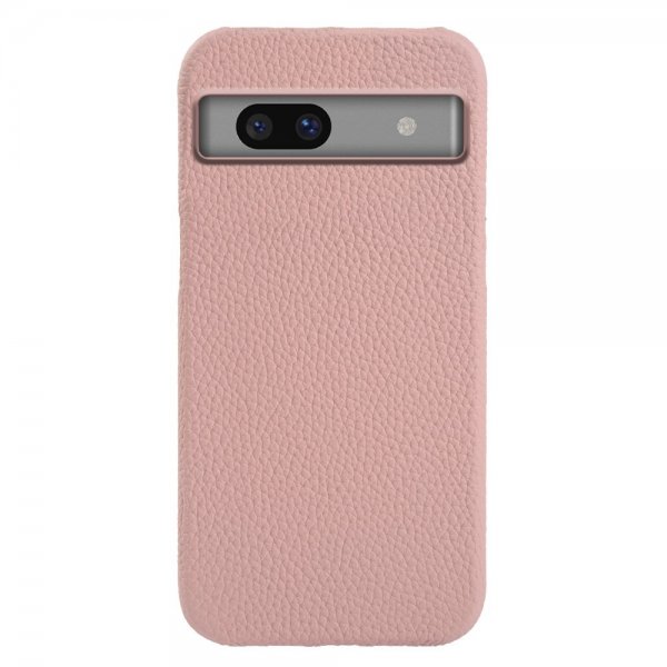 Google Pixel 7a Case Genuine Leather MagSafe Pink
