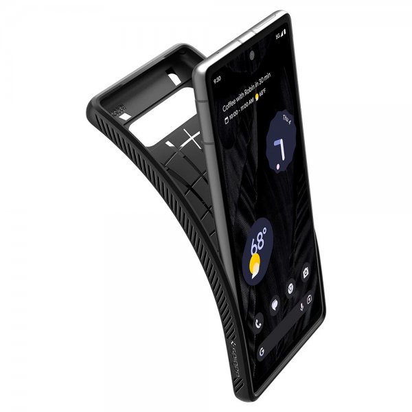 Google Pixel 7a Case Liquid Air Matte Black