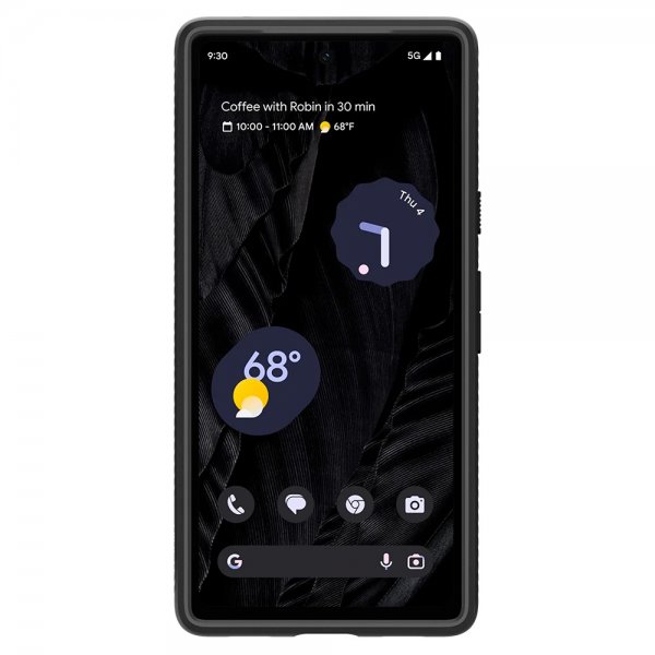 Google Pixel 7a Case Liquid Air Matte Black